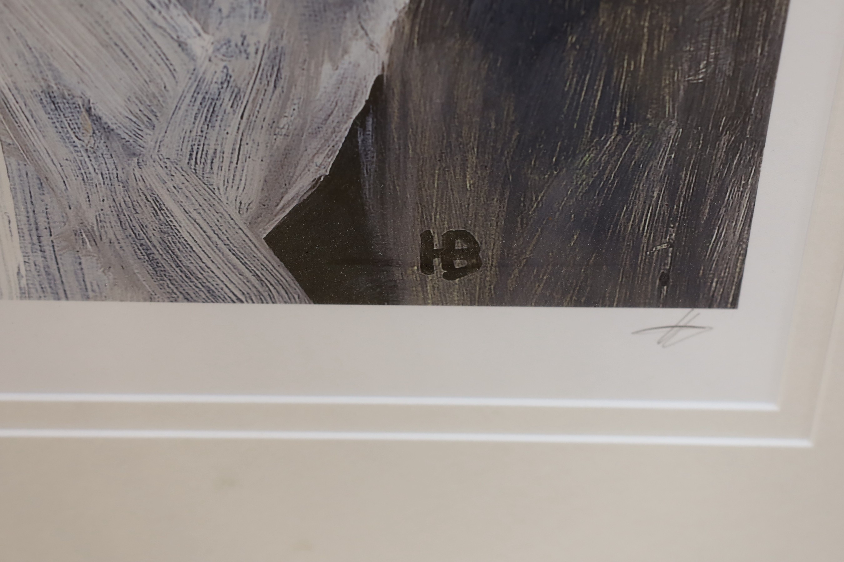 Harry Bunce (b.1967), archival print on Hahnemuhle paper, 'Lepus', initialled in pencil and numbered 200/468, 70 x 53cm
